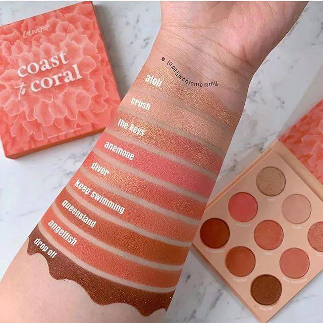 Coast|这几款新眼影盘配色真绝！还实用！我的钱包该怎么办？