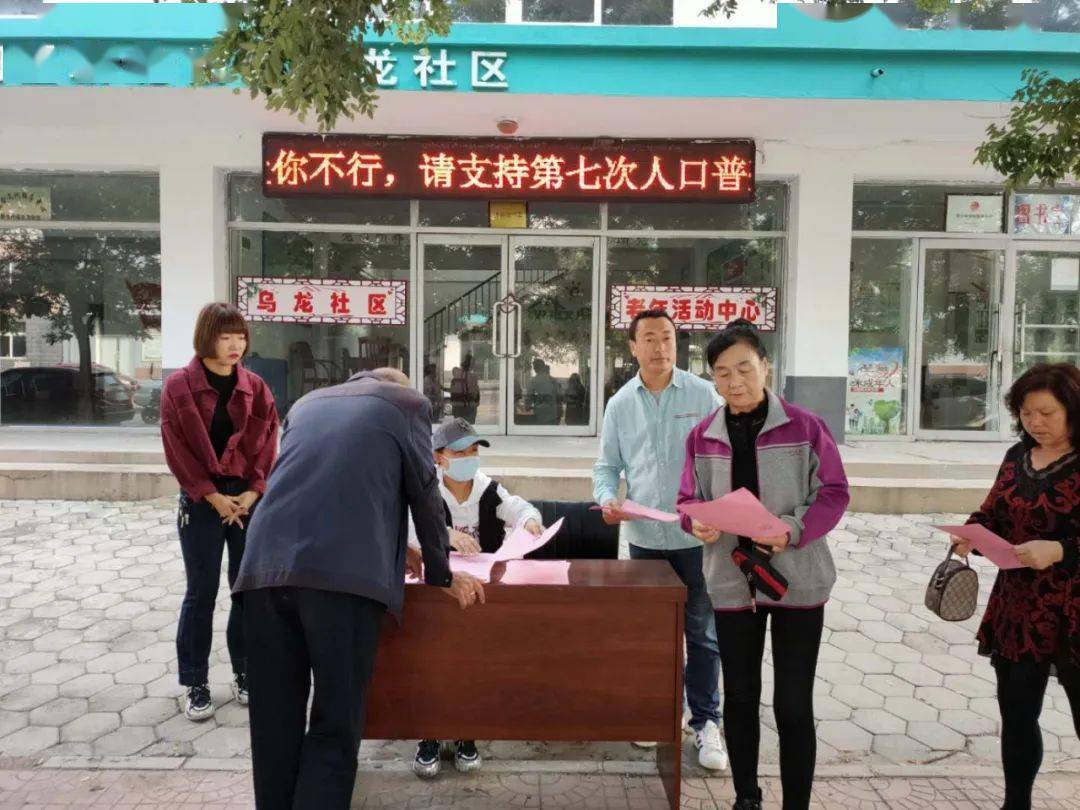 社区开展第七次人口普查宣传工作_第七次人口普查宣传图