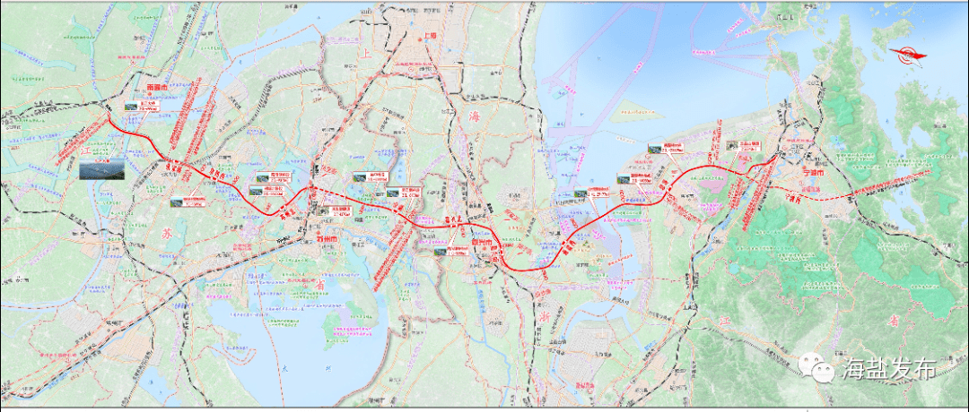 海盐发布通苏嘉甬,沪平盐铁路最新消息!