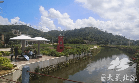 北流六靖龙湾村:打造"一河两岸"乡村振兴精品示范点