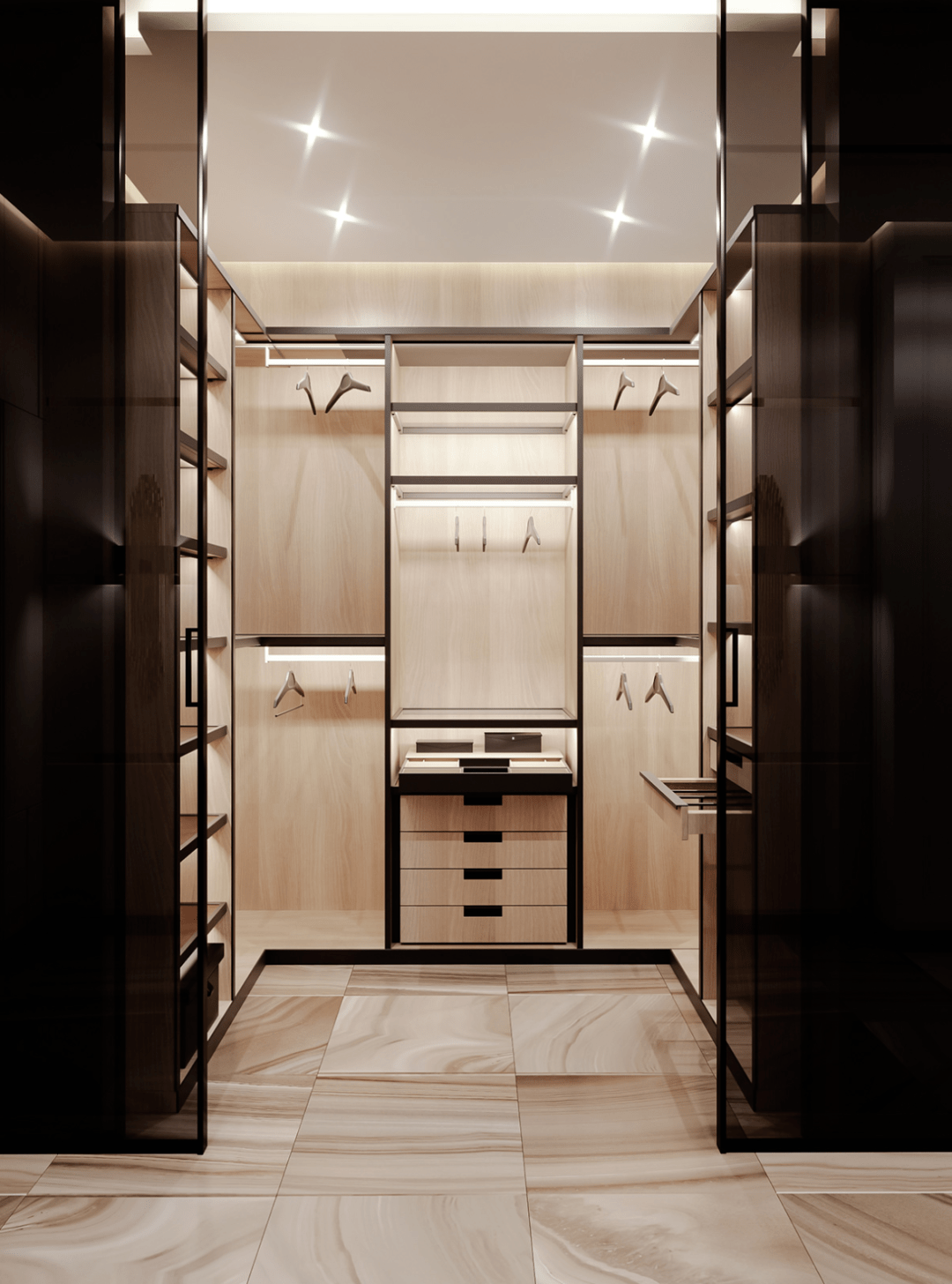 衣柜|衣柜内部结构这样布局,解决你家 90% 的收纳难题