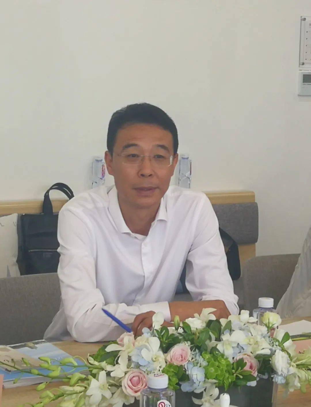 商会辽阳市马立阳副市长一行到访伽蓝集团并与上海辽商企业家座谈