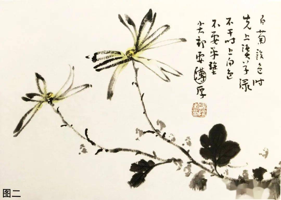 霍春阳教授讲菊花画法及构图