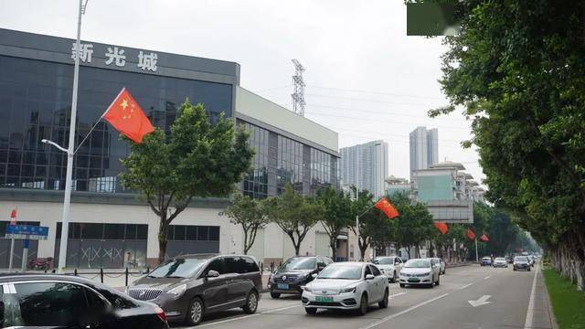 光明北路延长段兴学路万豪商业街在番禺大道,东星路,迎星中路,光明北