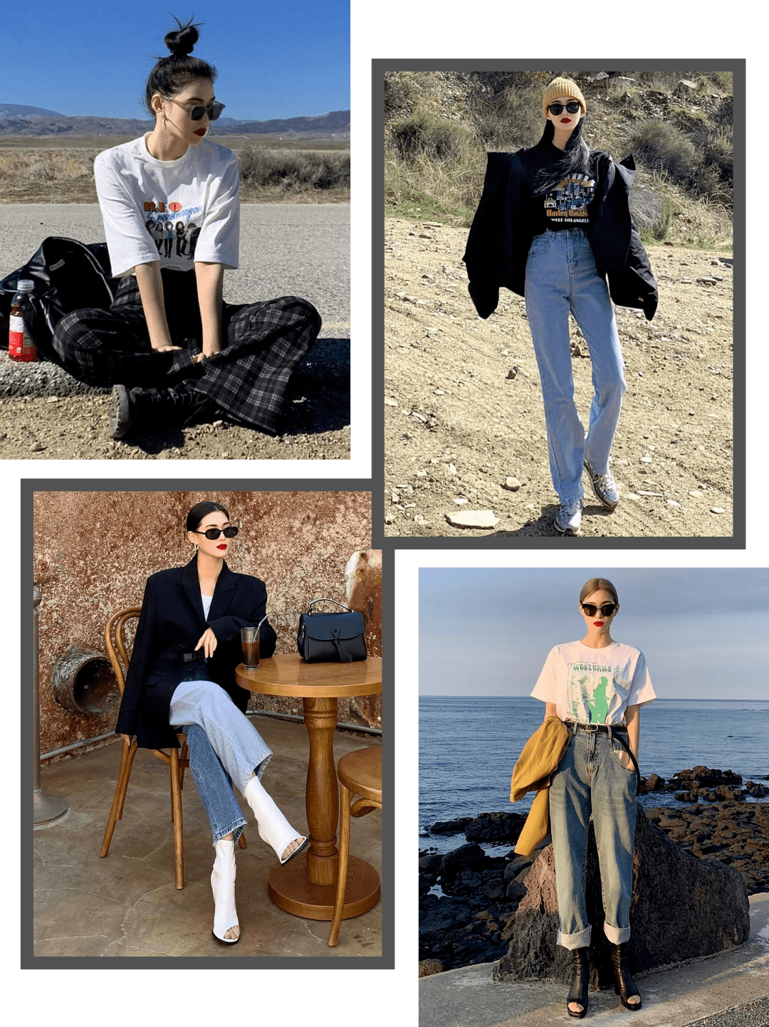 钟楚曦|南韩钟楚曦的「大佬风」穿衣模板，显高显瘦太绝了！