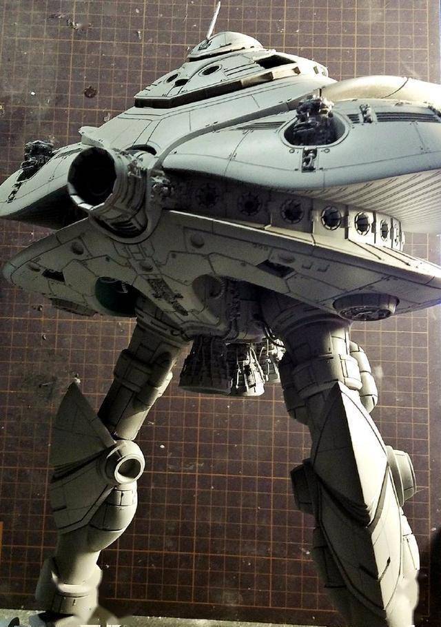 历时4年高达场景作品"决战-宇宙要塞所罗门"