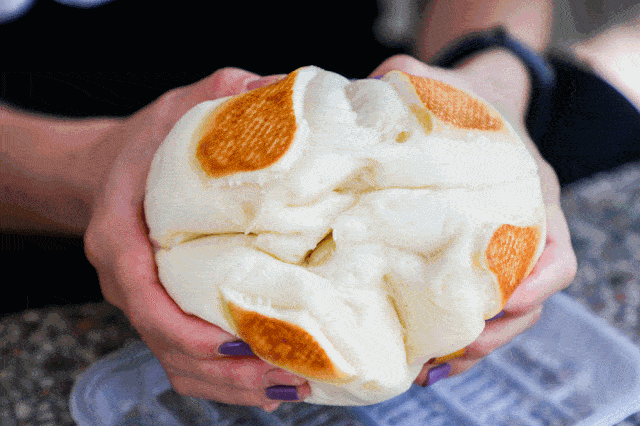 面食推荐①:奶香开花大馒头