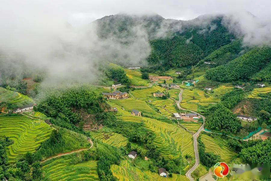 【庆丰收 迎小康】崇义上堡:雨后梯田美如仙境