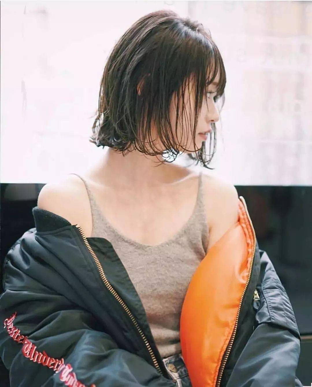 头发|短发尴尬期，原来这么美