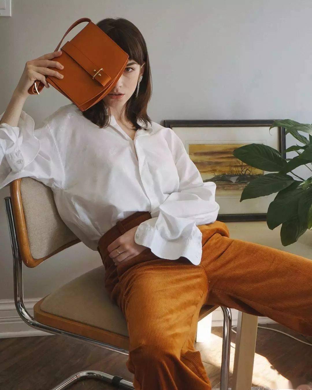 衬衫|焦糖色，秋冬最时髦的颜色！