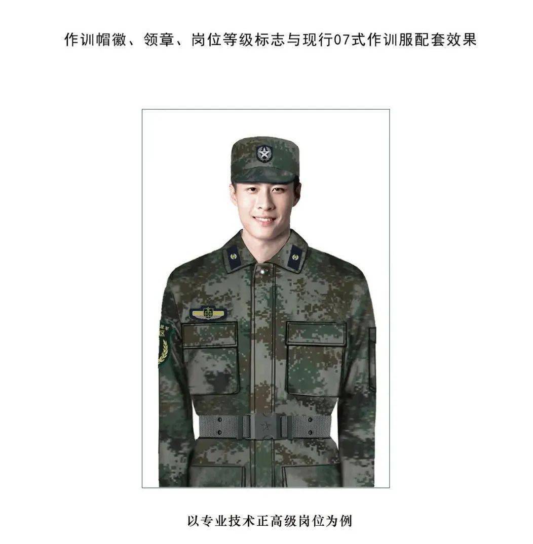 文职服饰新时代军队文职人员标志服饰