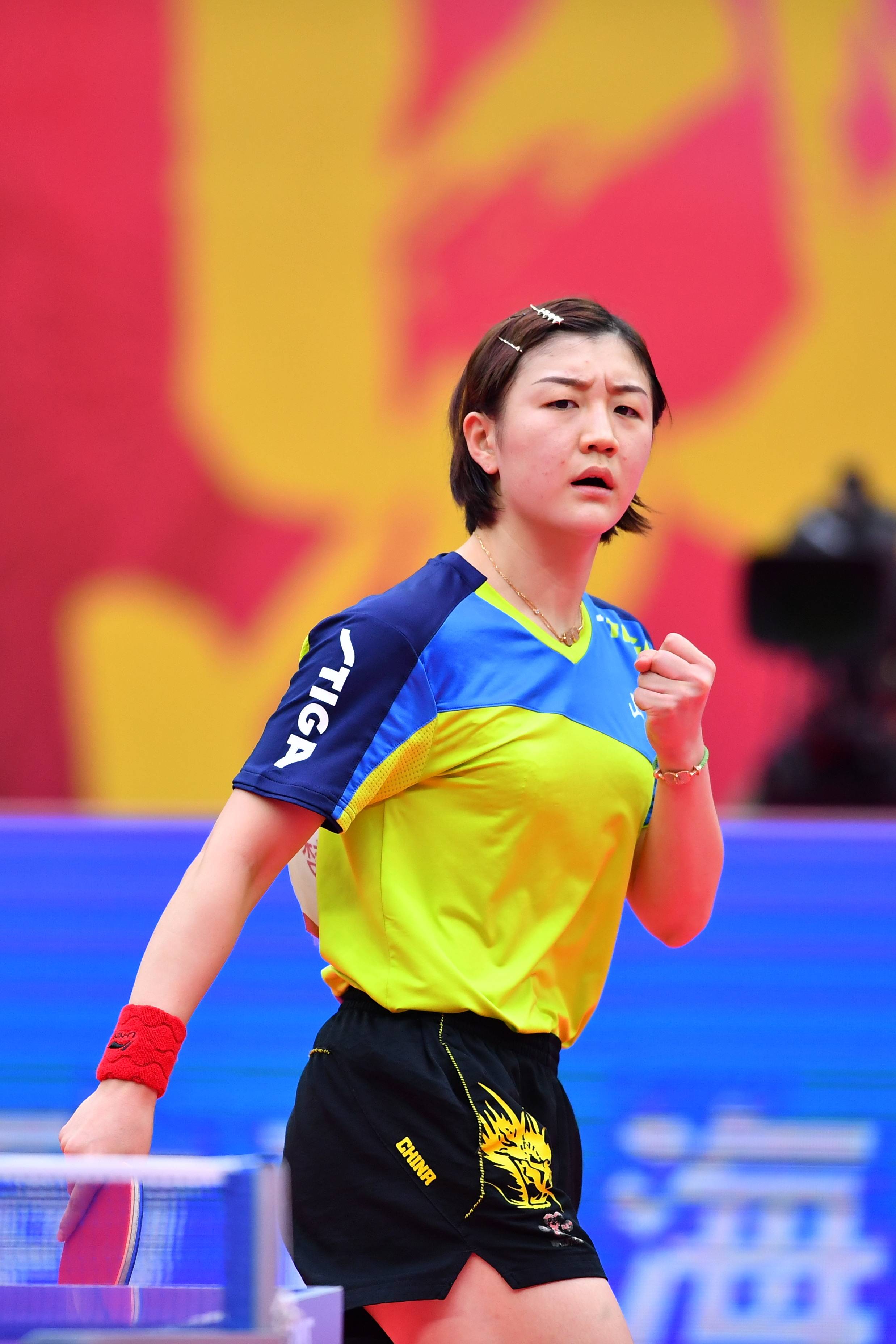 乒乓球——全国锦标赛:陈梦晋级女单决赛