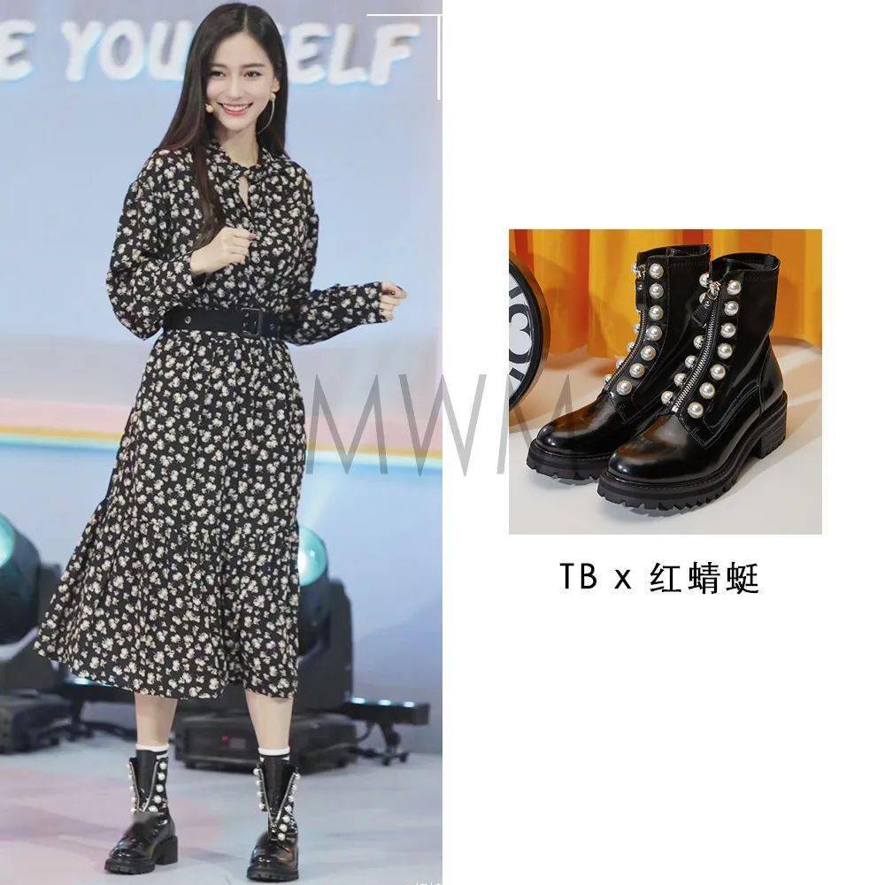 敲门砖|Angelababy进入太太圈的敲门砖，不会是红蜻蜓皮鞋吧？