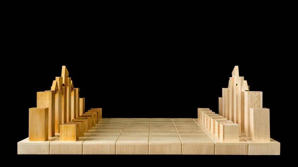 棋子|建筑大师为何都要设计自己风格的国际象棋？