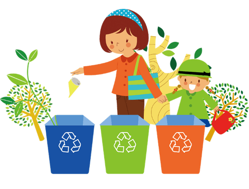 垃圾分类就是在源头将垃圾分类投放,并通过分类的清运和回收使之重新