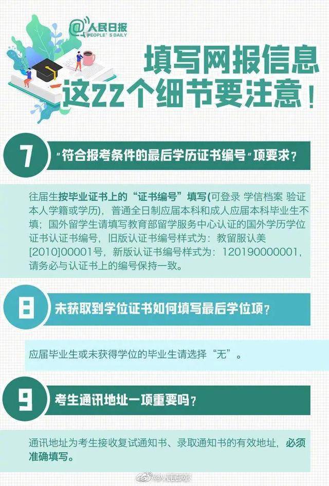 开始阶段|2021考研报名，今日启动