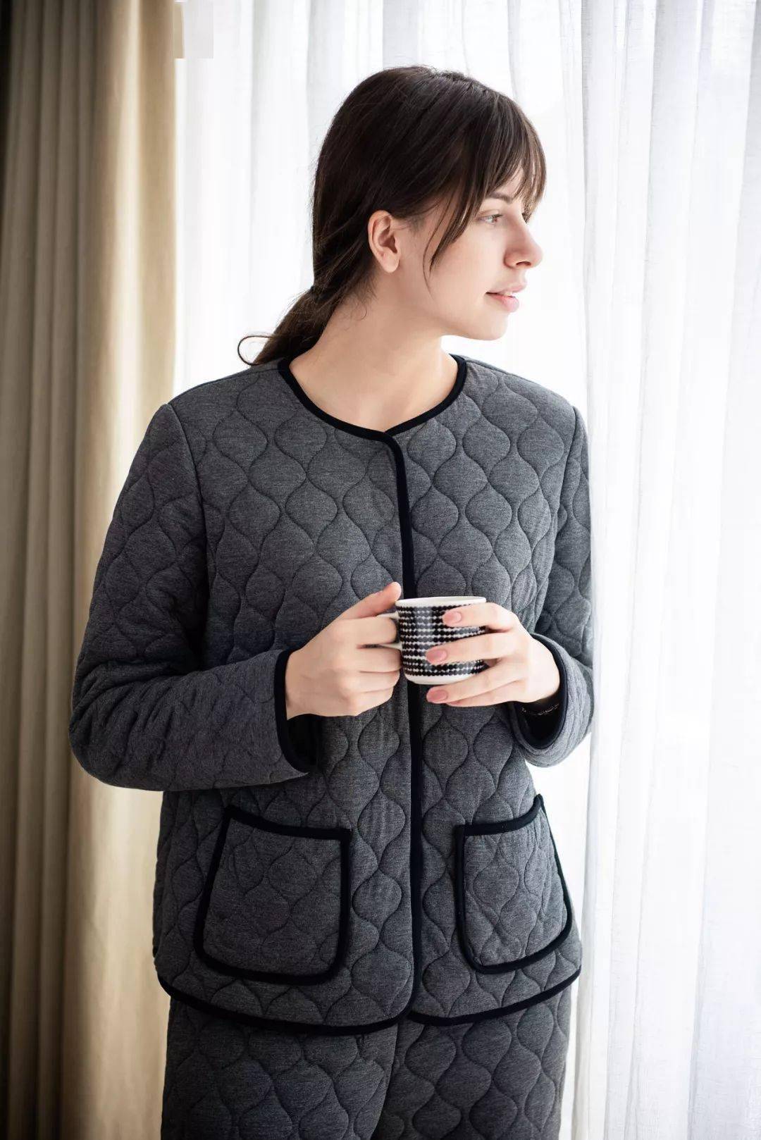 家居服|冬季在家办公，最适合穿它