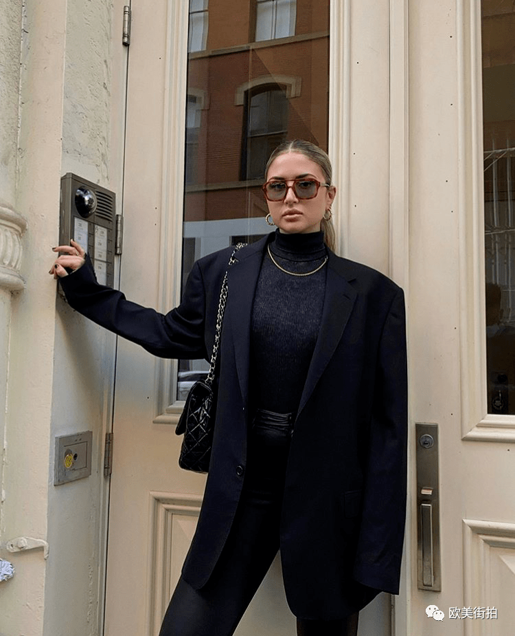 黑色|秋天这件内搭才是刚需！！