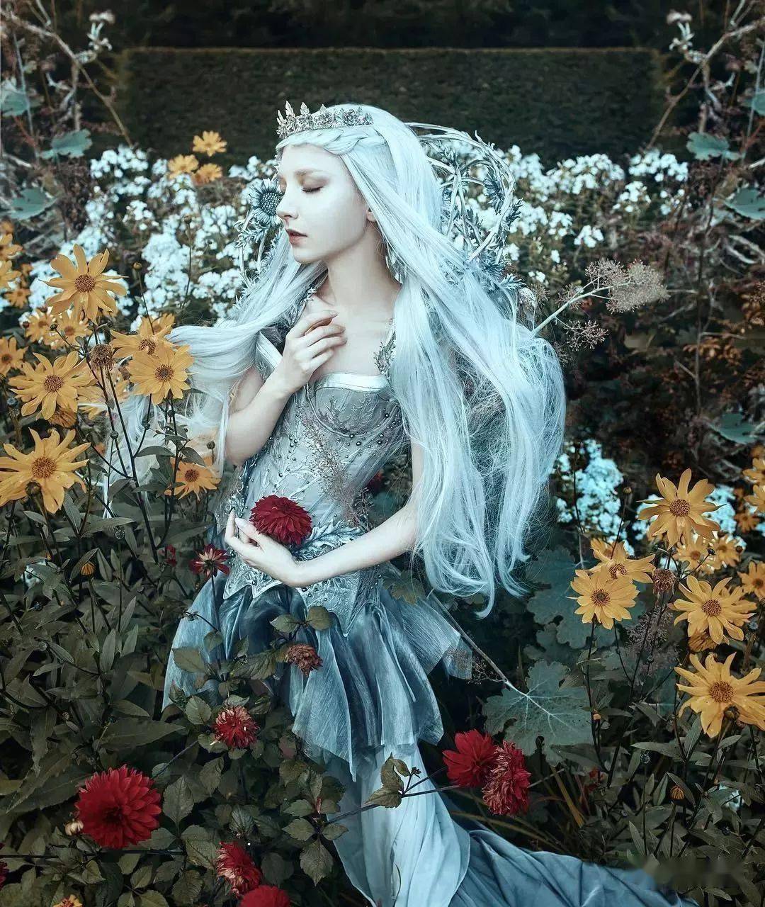 女孩|她用鲜花打造出如梦般的童话世界 让无数女孩实现仙女梦