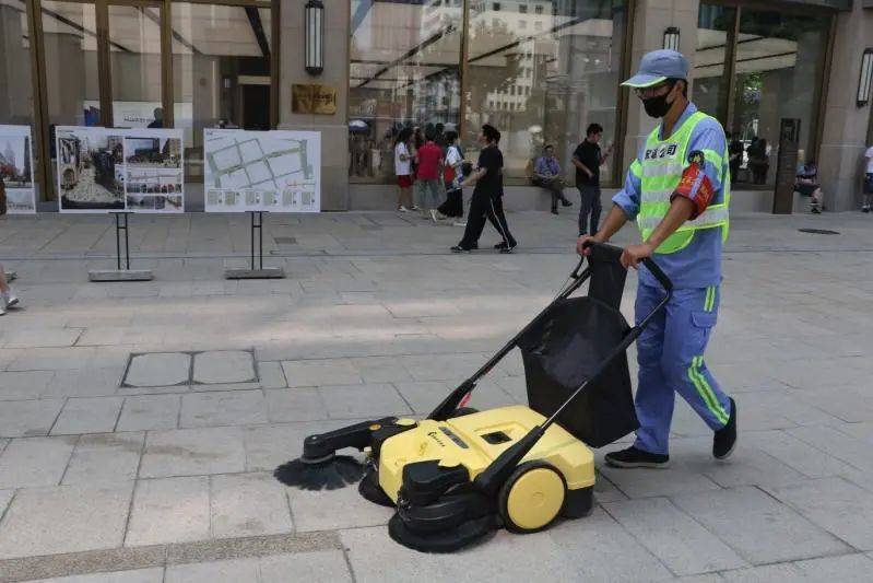 南京路|上海南京路东拓区域为何不设废物箱？信息化保洁系统了解一下