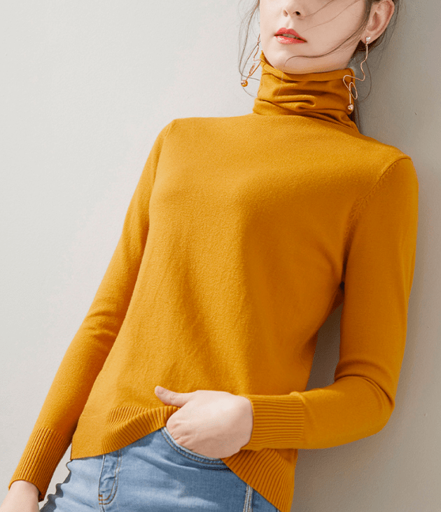脖子|99元2件！柔软如云朵的堆堆领针织衫，时尚百搭显脸小，轻盈不臃肿！