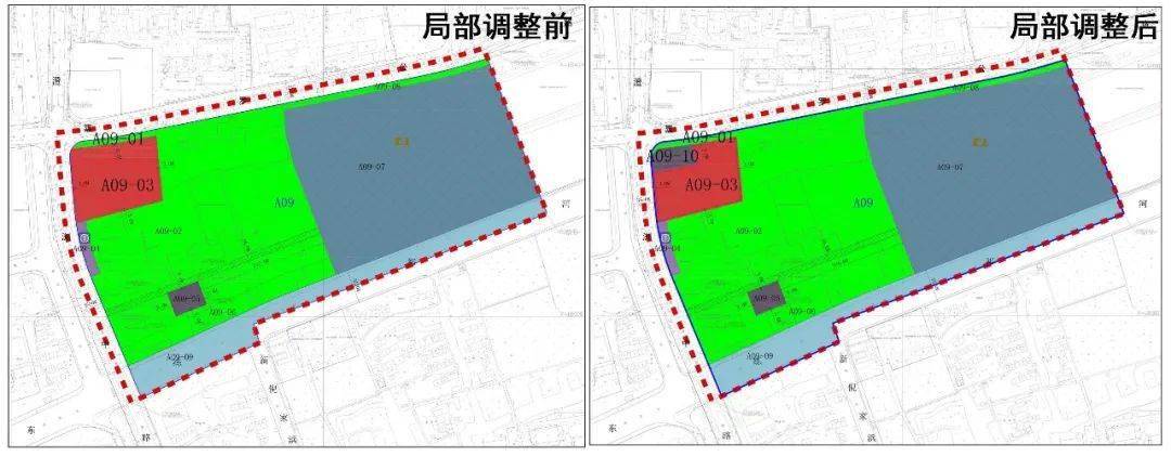 这个社区规划有调整,拟新增2000多平方米公共设施用地