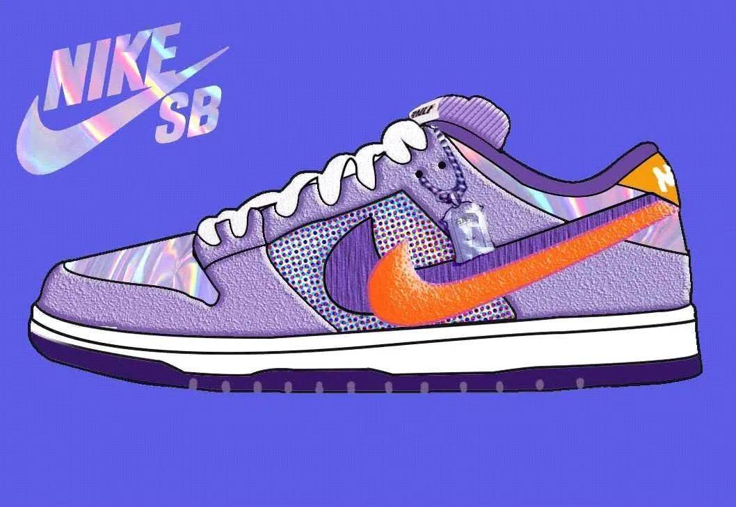 创意涂鸦赢nike sb dunk 原价购买权由