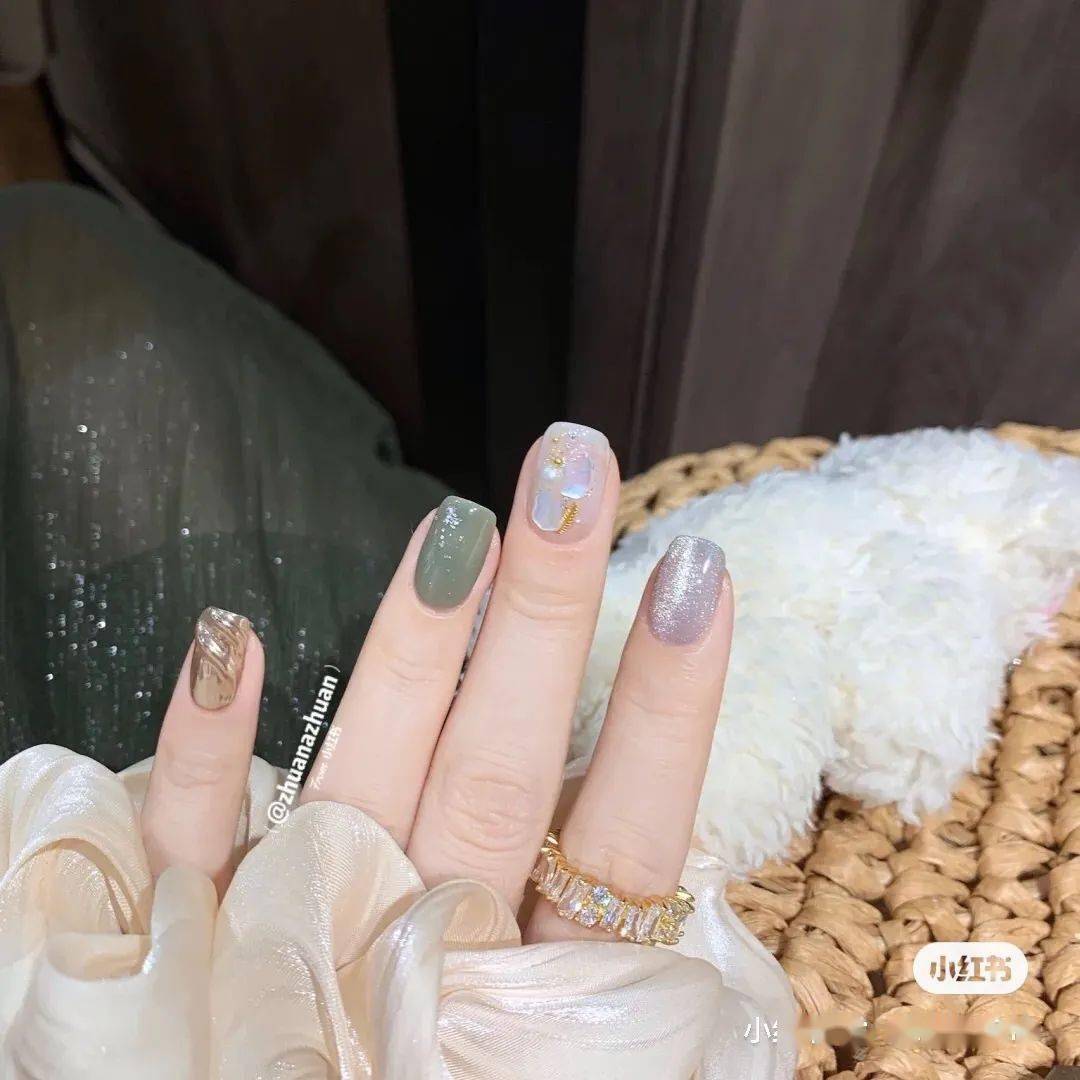 指甲|2020爆款美甲合集,跟着美就完事儿了!