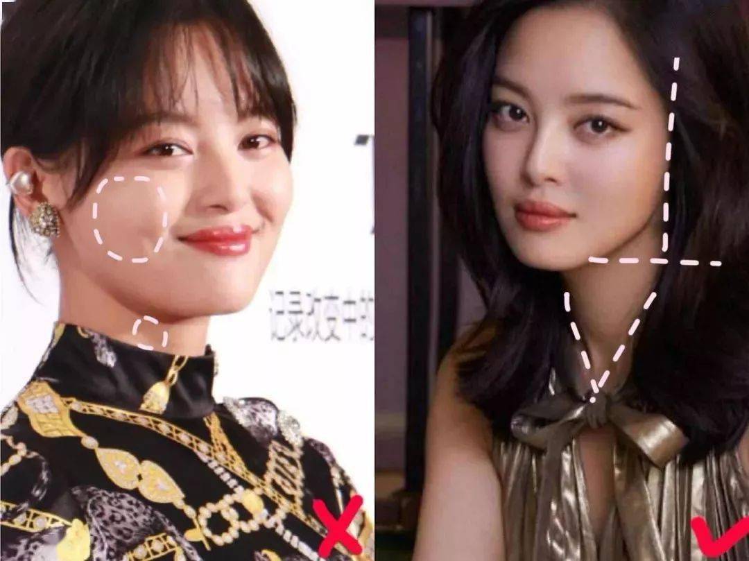 鹅蛋脸|肉脸还是大脸?选对发型你就是鹅蛋脸!