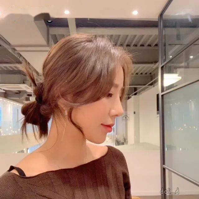 弧度|把低马尾扎得像恋爱一样甜