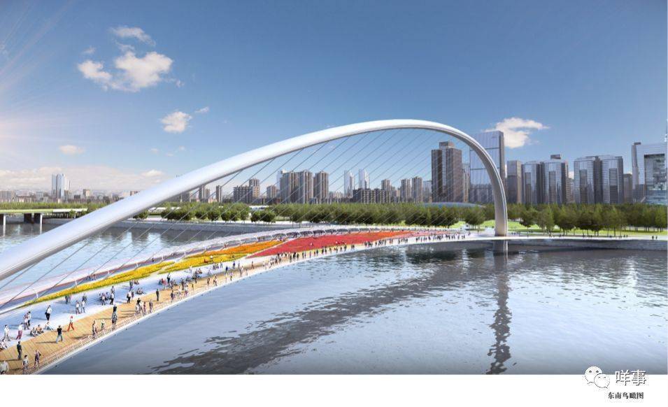 绝对会火广州这个重要地点要建步行桥造型曝光