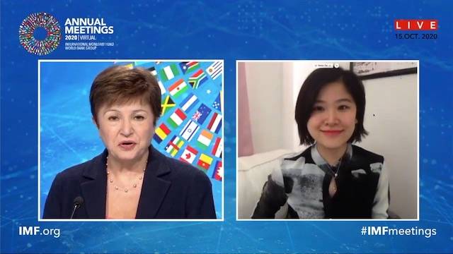 IMF总裁答一财：中国经济反弹能为全球提供三大