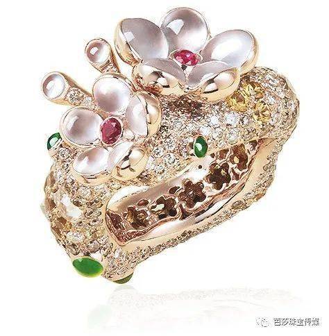 作品|设计师联盟再登拍场|萍君，用珠宝作画的设计师