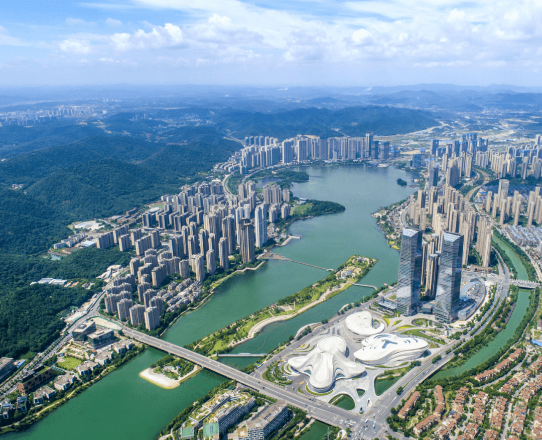 长沙梅溪湖国际新城变迁实景