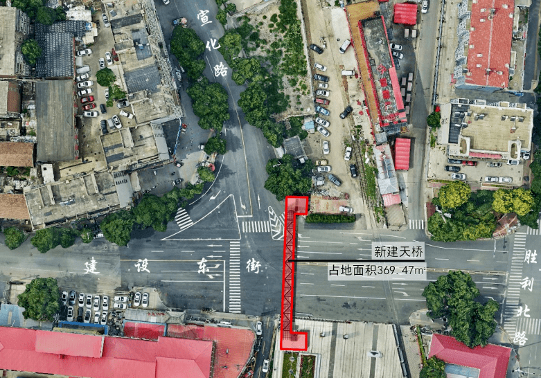 人车分流带电梯!张家口再添一座过街天桥!看看建在哪里……_建设