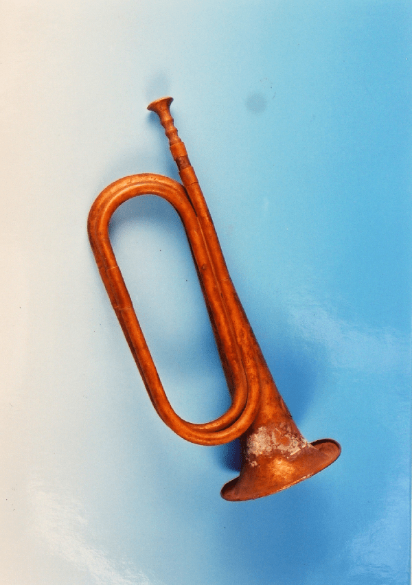 号手|文物中的抗美援朝丨英雄号手郑起使用过的军号