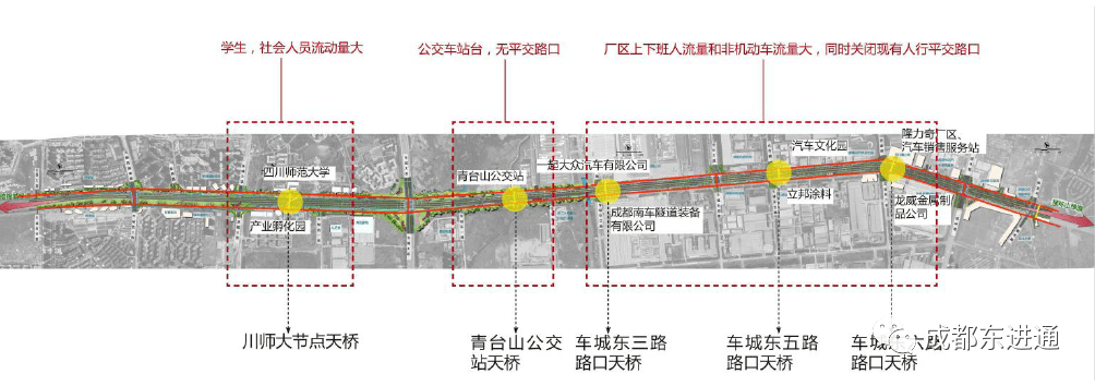 成龙简快速路改造 成