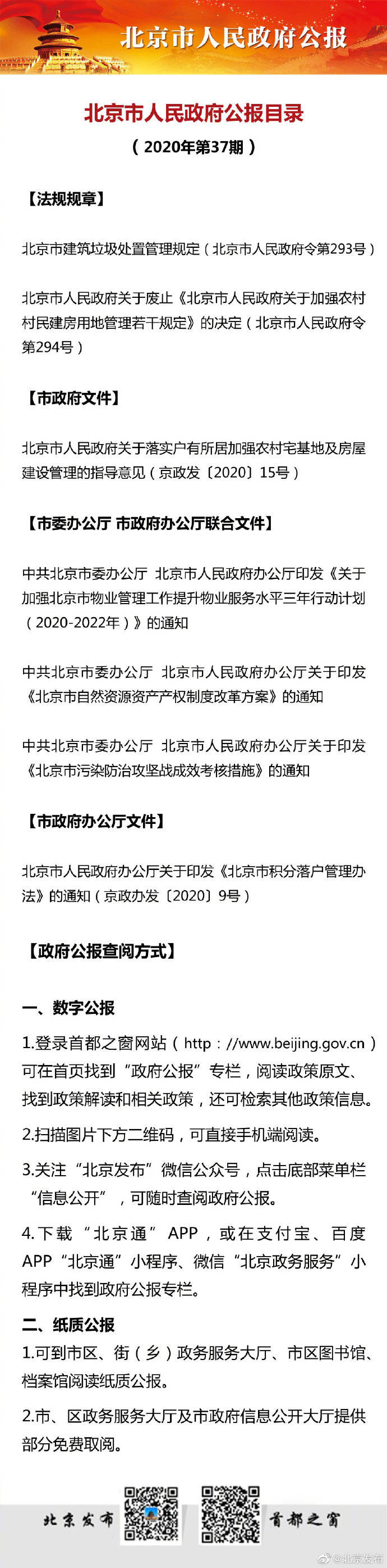 管理|2020年第37期北京市人民政府公报