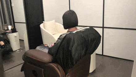 美甲|第一次坐头等舱的我竟然在那美了个发