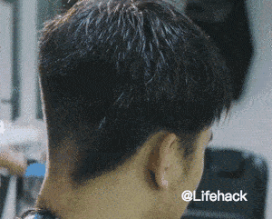 泰国小哥 最开始是韩系造型 蓬蓬松松的发型有点随意 跟发型师沟通好