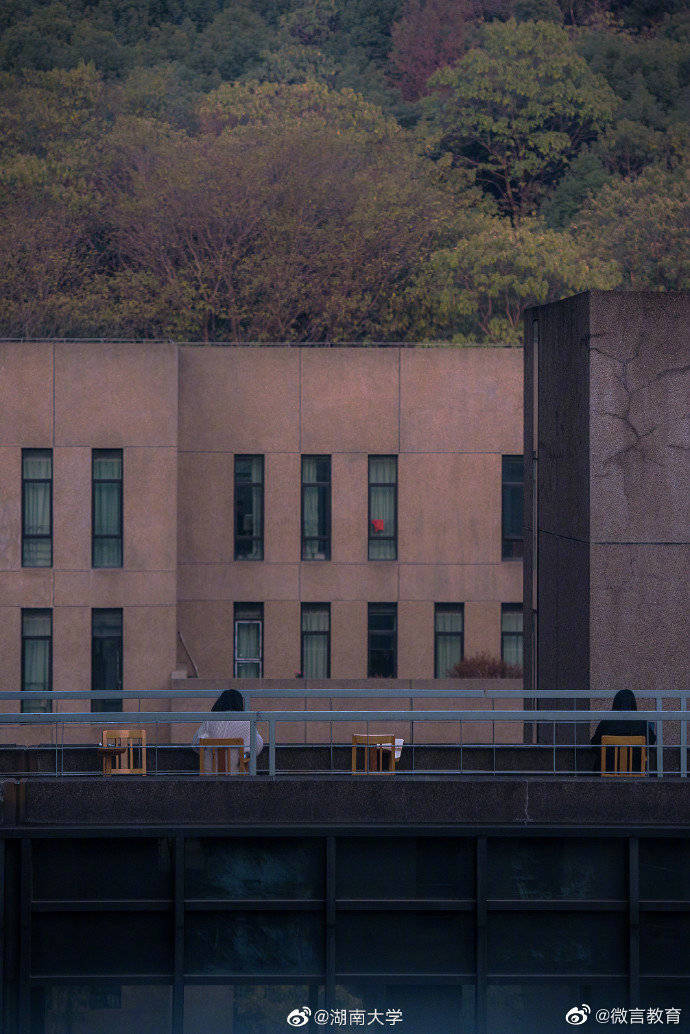 校园|重阳登高赏校园秋景