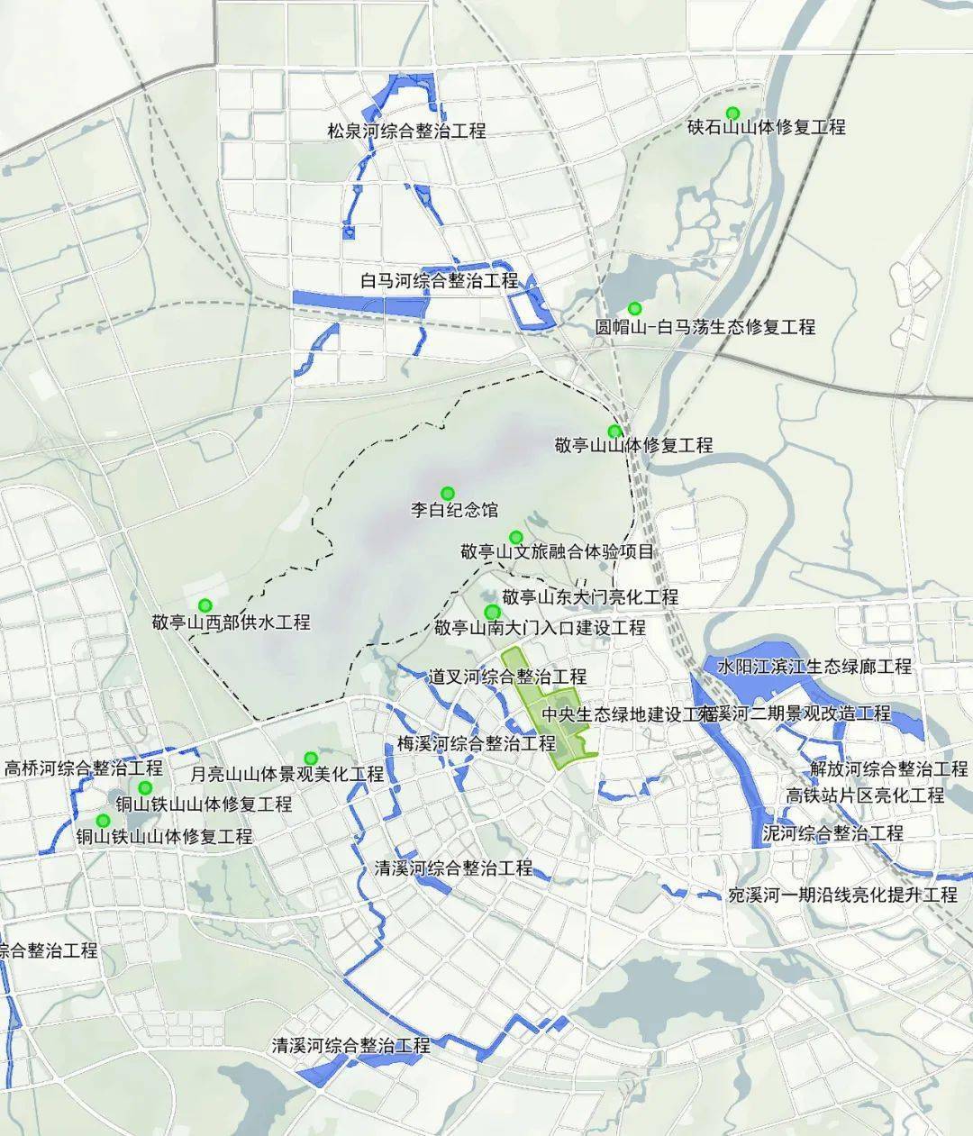 宣城中心城区规划公示!涉及288平方公里