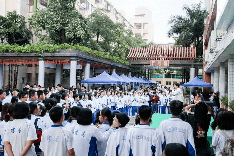 朝气蓬勃,惠州市综合高级中学