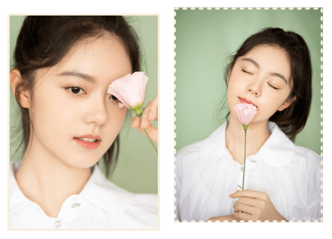 赵今麦|“国民闺女”赵今麦太会搞头发了!麦穗卷+胎毛刘海美丽翻倍!