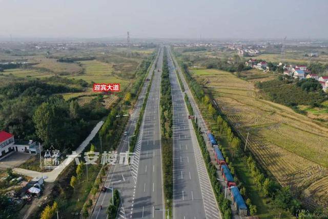 s366合六南通道  六安市境内全长108公里,已建成37.8公里.