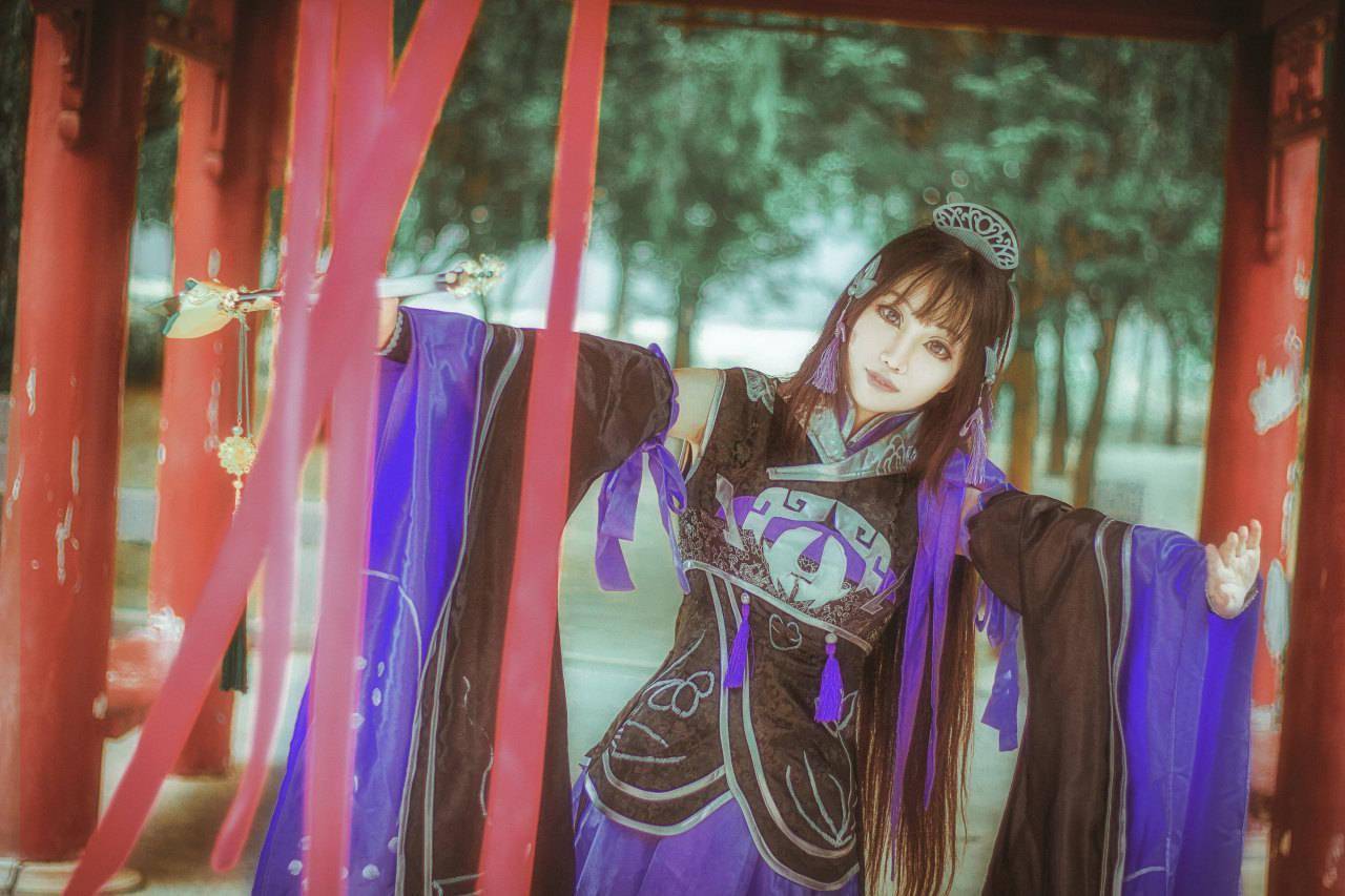 剑网三破军花萝日cosplay