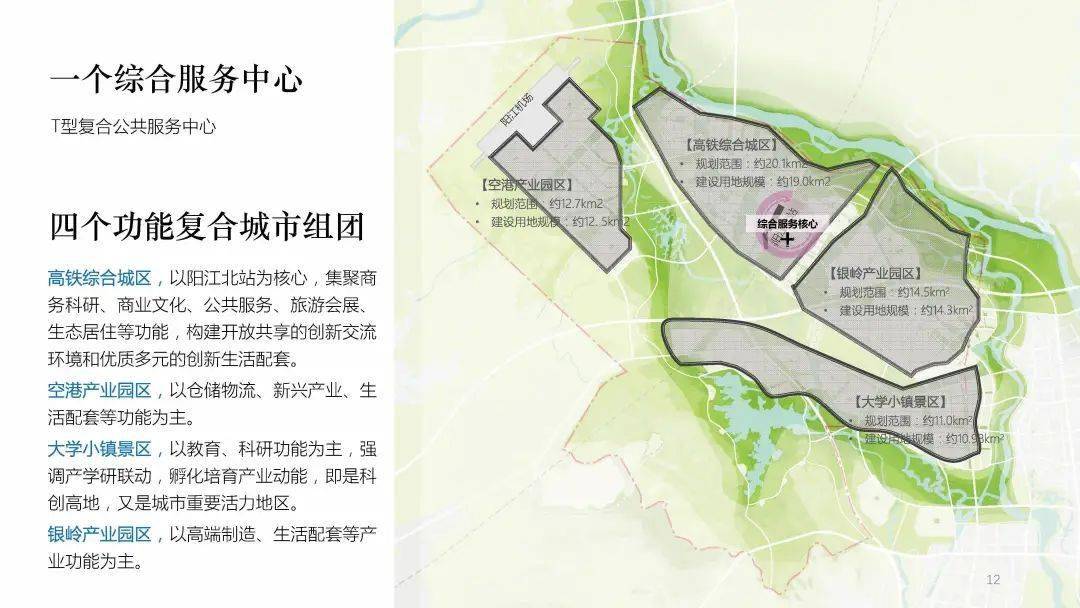 协调范围 阳江市城市规划区范围面积约1240k㎡,其中城镇空间面积约