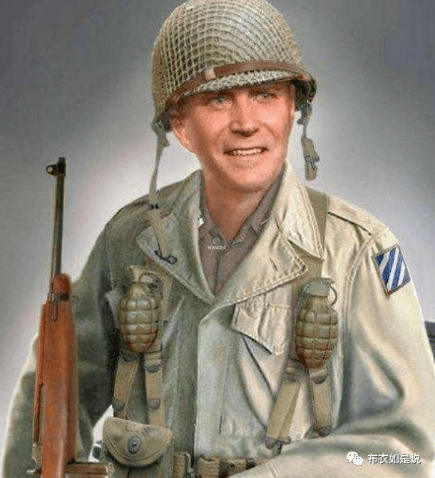 美国队长原型,二战美军兵王墨菲,消灭两百德军,成为好莱坞明星