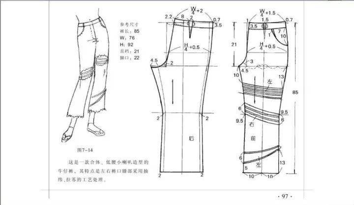 保暖内衣裁剪图及公式_连衣裙裁剪公式及图解(2)