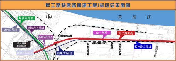 【交通】军工路快速路新建工程i标开工!杨浦,宝山未来